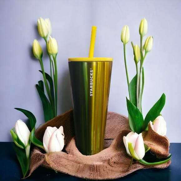 Starbucks Green Ombre Gradient Stainless Steel Tumbler - Picture 1 of 8